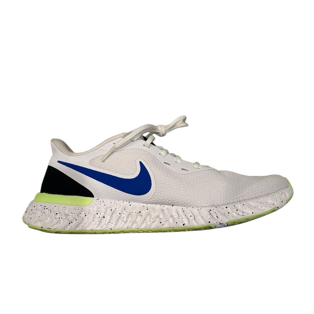 Nike Mens Revolution 5 CW5846-100 White Running Shoes Sneakers Size 9.5